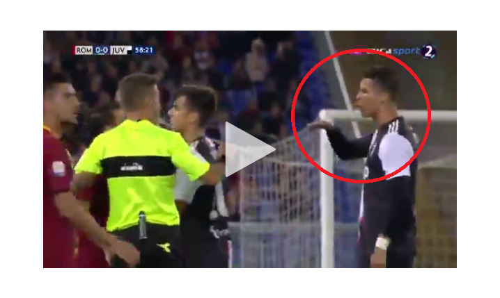 NIEŁADNE zachowanie Cristiano Ronaldo wobec Alessandro Florenziego [VIDEO]